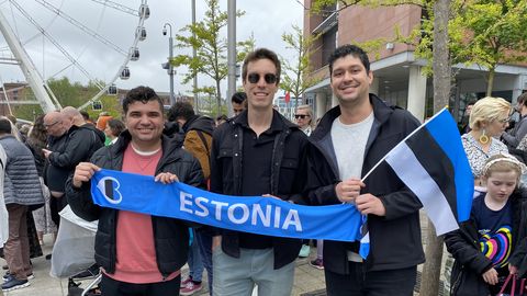 POSTIMEES НА ЕВРОВИДЕНИИ ⟩ Горячие бразильцы приехали на Евровидение, чтобы поддержать Эстонию: почему именно нас?