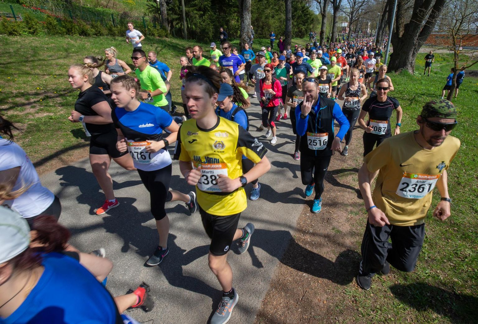 Juuni hakul paika pandud plaani järgi on tänavu 1. augustil aset leidval ümber Viljandi järve jooksul kavas anda kolm starti, et osalejaid hajutada.