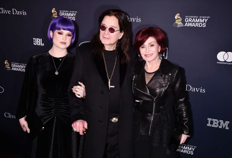 Kelly Osbourne, Ozzy Osbourne ja Sharon Osbourne 25. jaanuaril 2020.