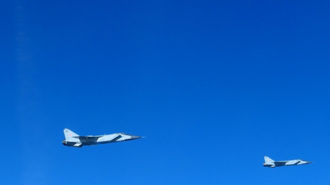 NATO iznīcinātāji netālu no Latvijas piekrastes pārtvēruši piecas Krievijas lidmašīnas