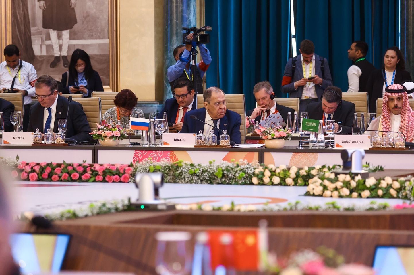 G20 ārlietu ministru sanāksme Indijā.