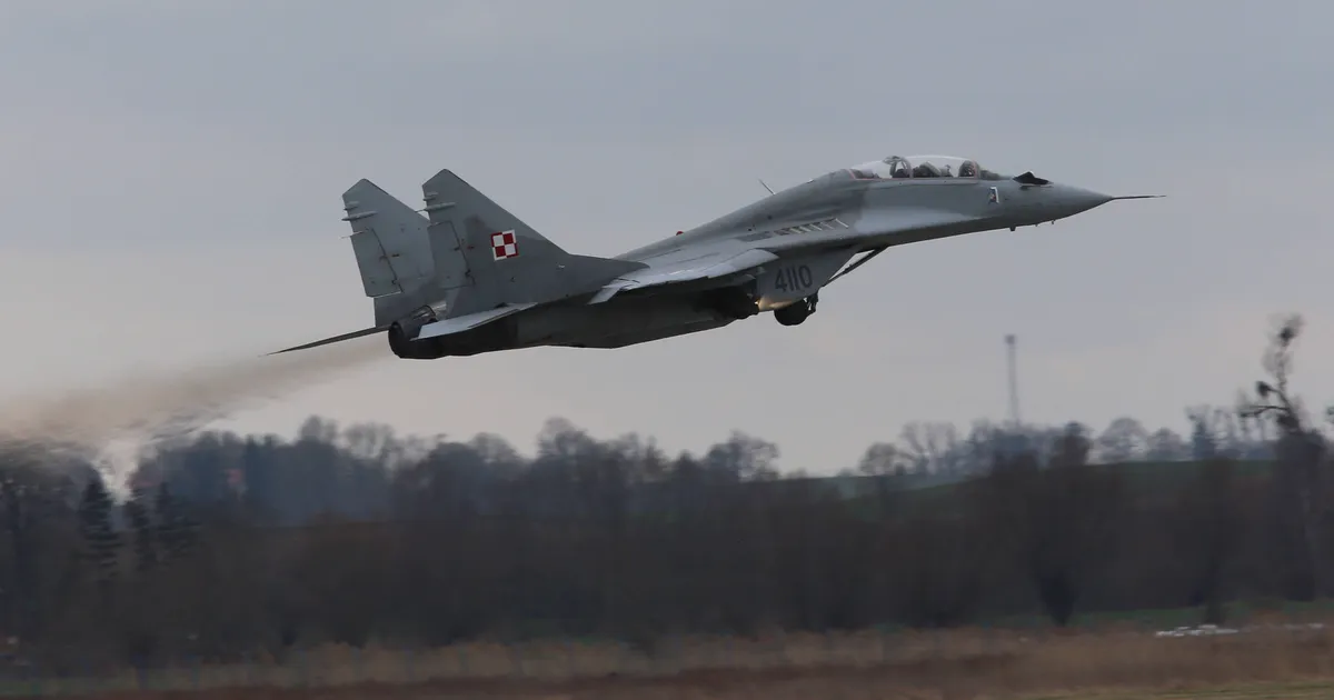 Poola hävitajad saatsid Läänemere kohal Vene luurelennukit