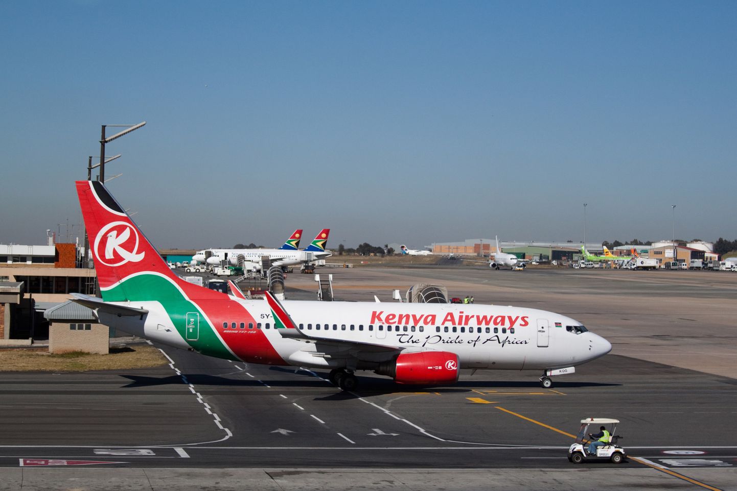 Lennufirma Kenya Airways lennuk