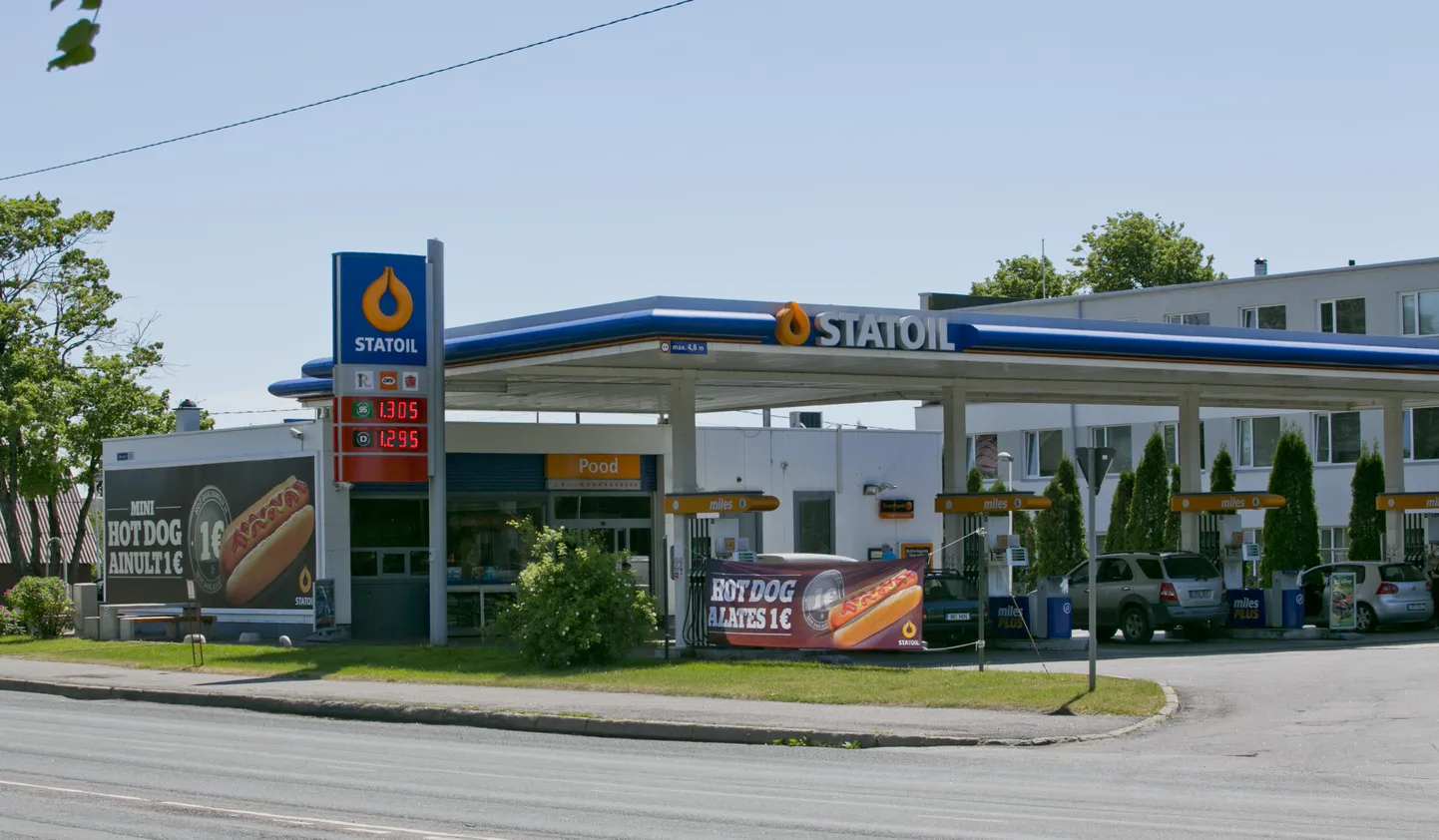 Statoili tankla.