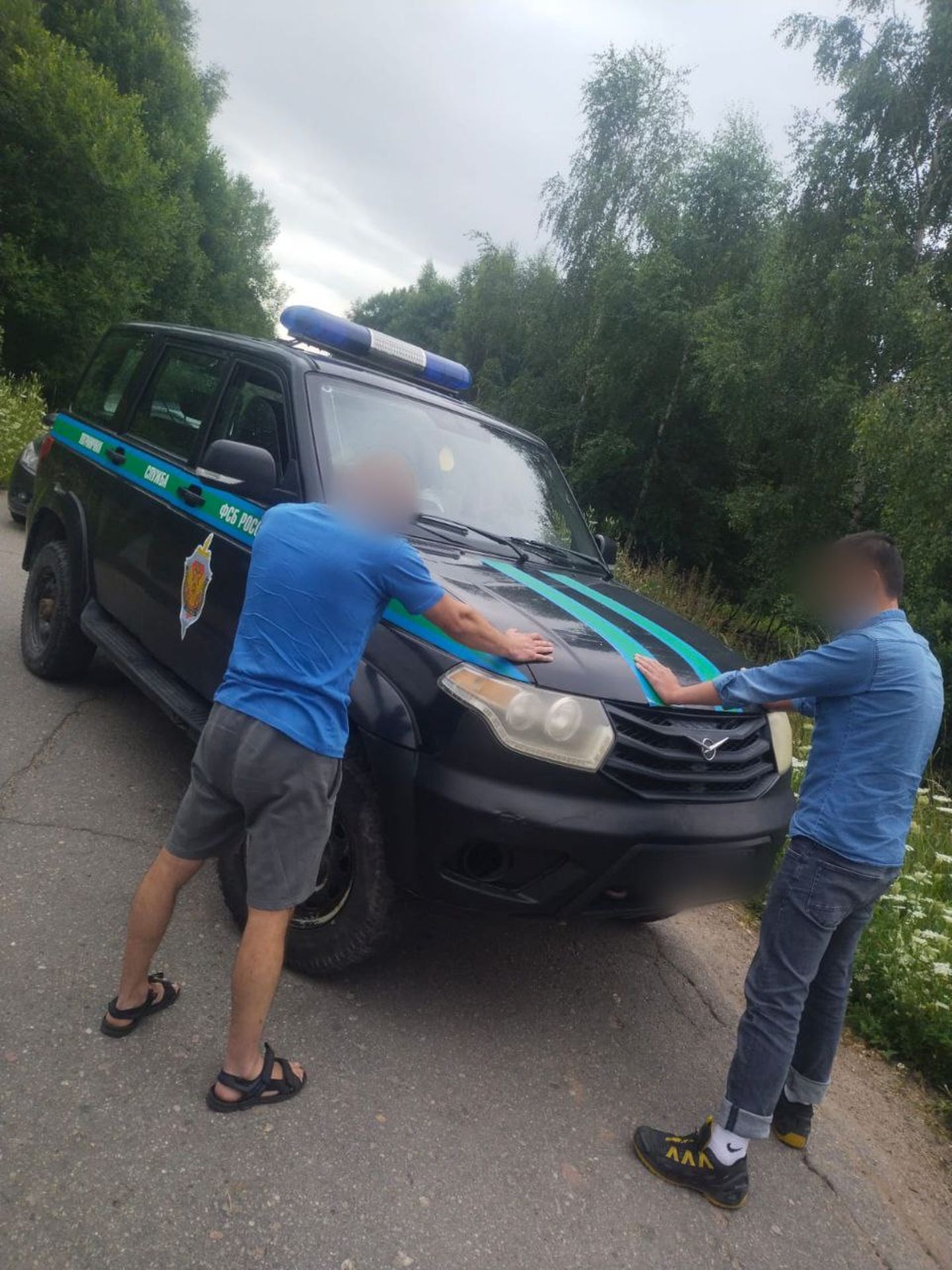В Печорском районе задержаны лица, планировавшие пересечь границу Эстонии.