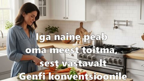 Iga naine peab oma meest toitma!