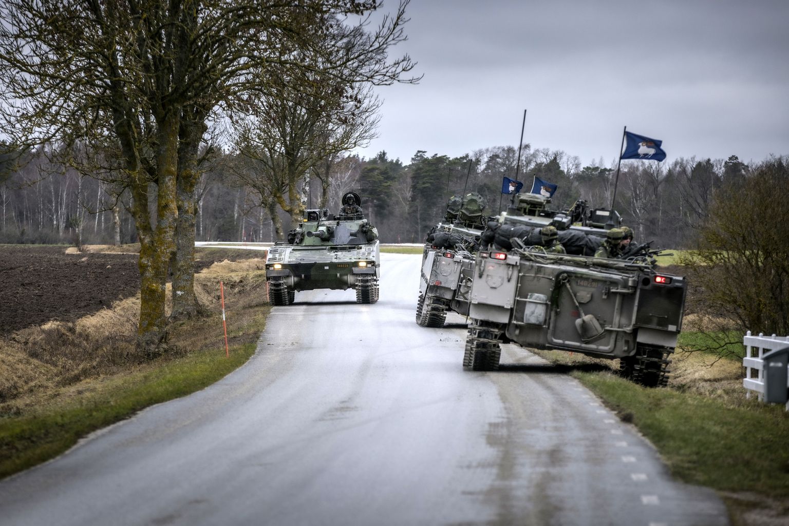 Rootsi viis  jaanuari keskpaigas Venemaa ohu tõttu väeüksusi Gotlandi saarele