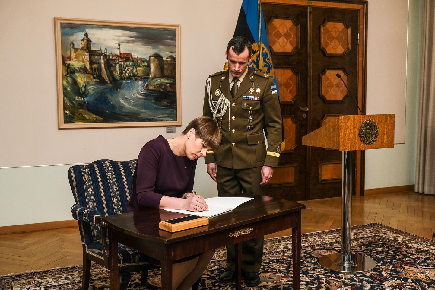 Kersti Kaljulaid ei kuulutanud pensionireformi seadust välja