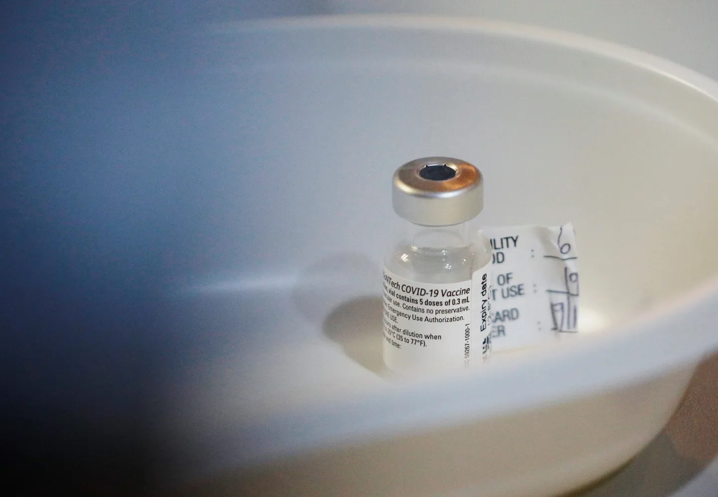 Pfizer Covid-19 vaktsiin.