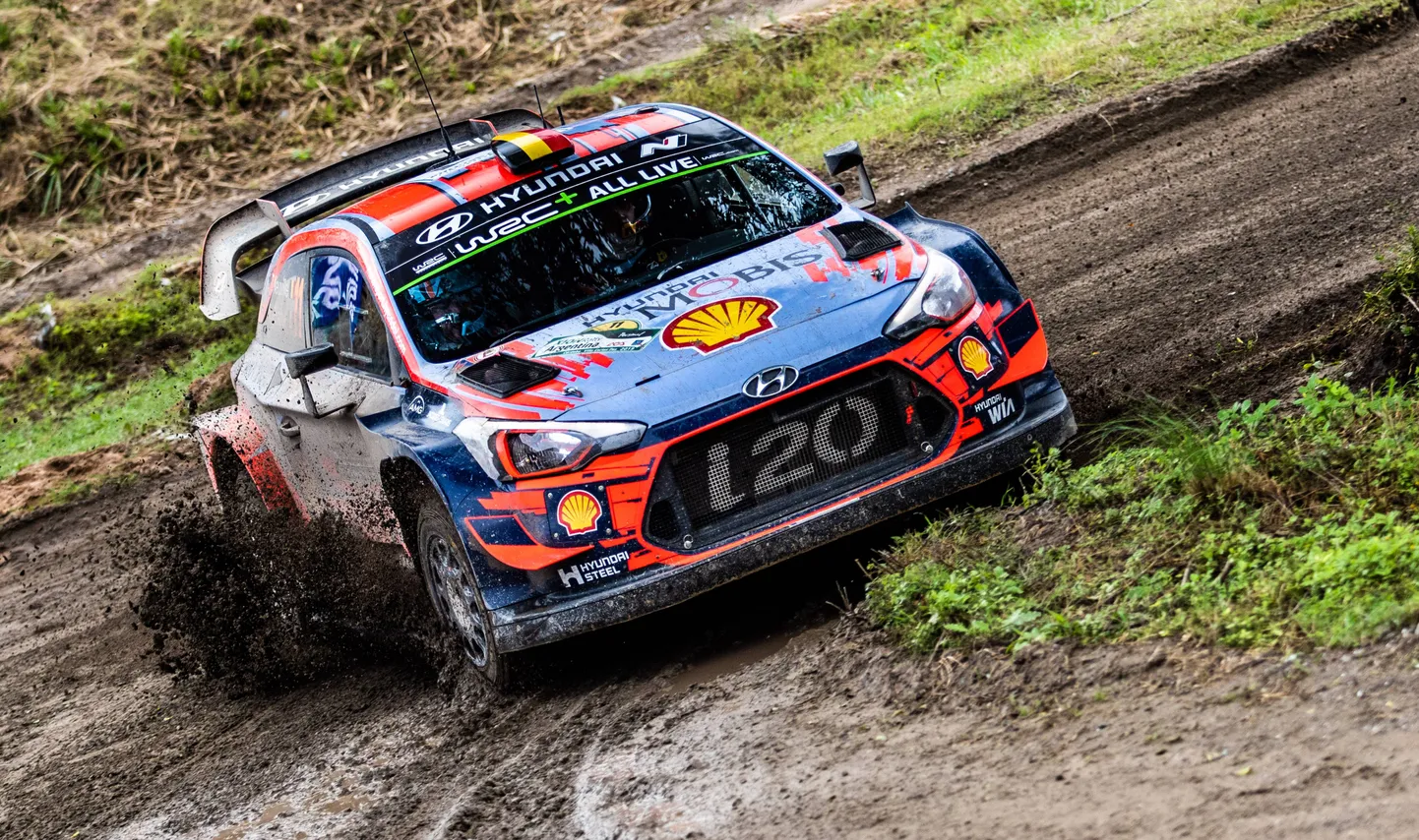 Argentina ralli 2019 võitja Thierry Neuville.