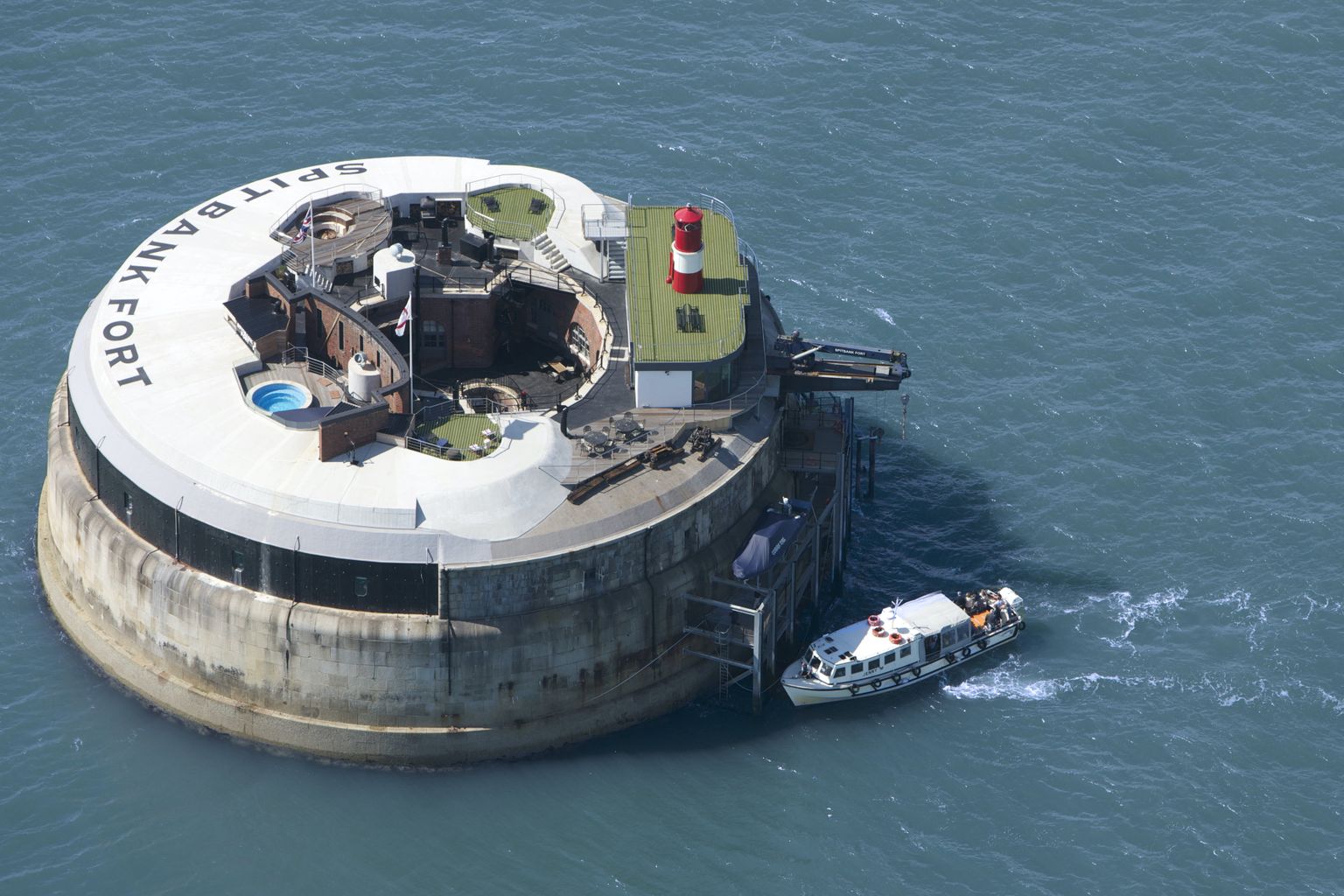 Spitbank Forti merekindlus.