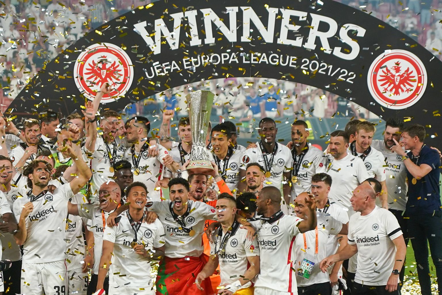 Euroopa liiga võitjaks krooniti Frankfurdi Eintracht.