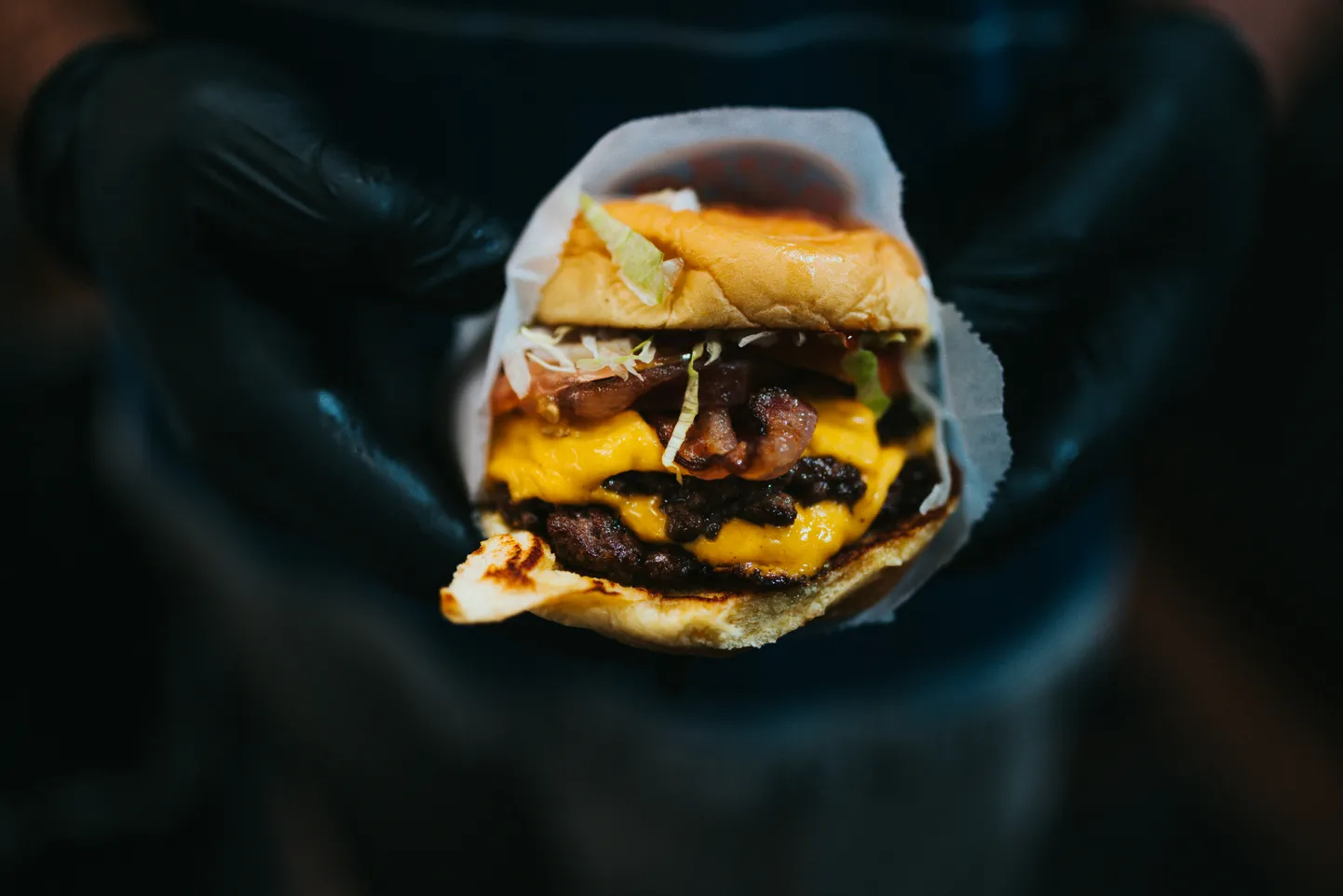 Burgers. Ilustratīvs attēls.