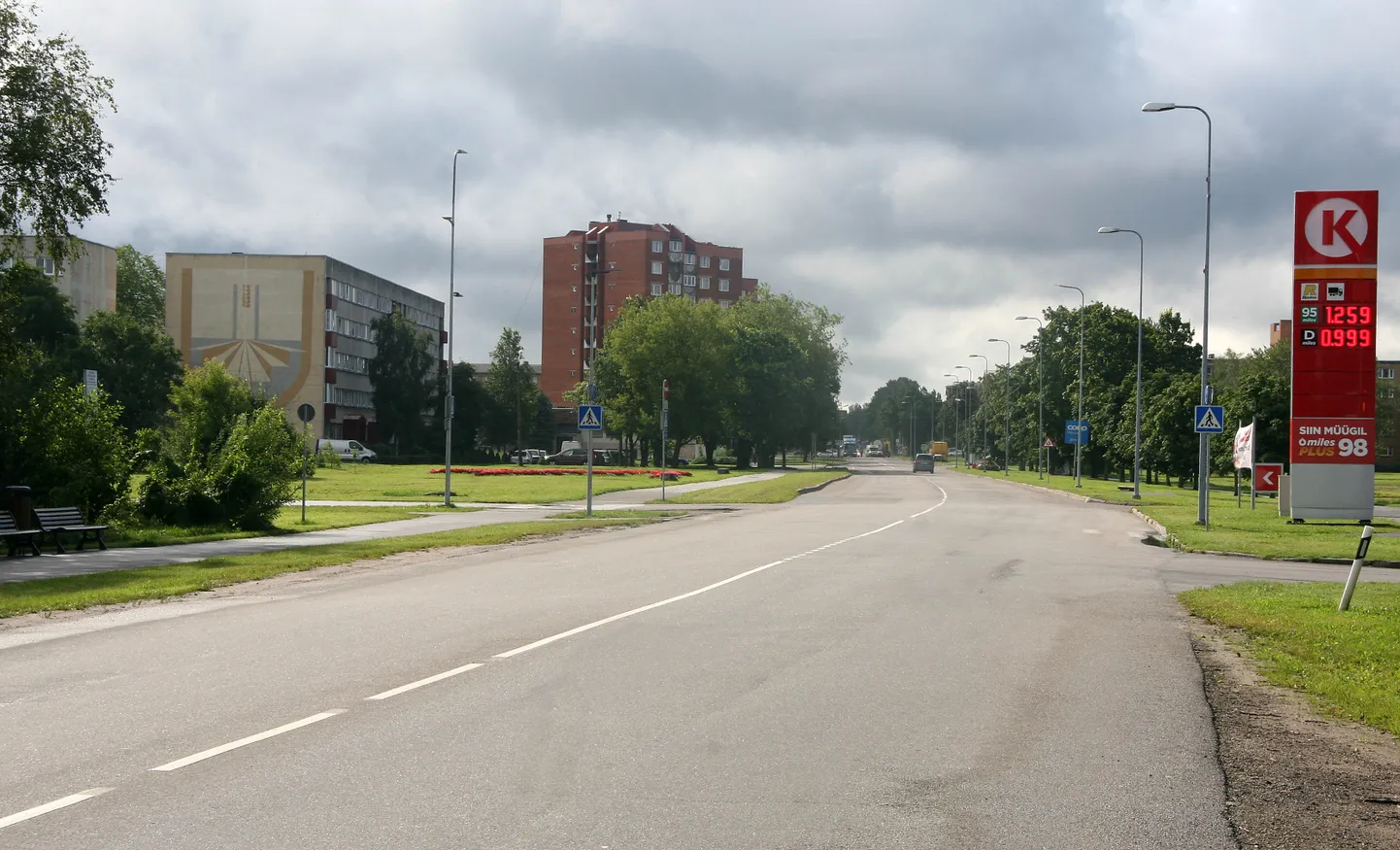 В Ида-Вирумаа больше всего дополнительных денег достанется городу Кохтла-Ярве на ремонт участка улицы Калеви.