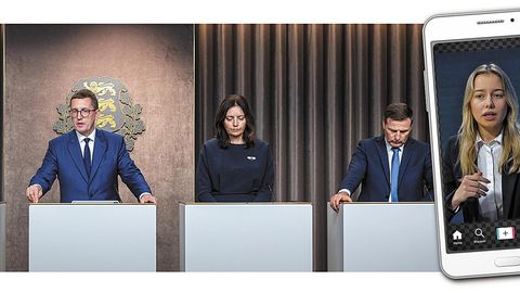JUURIKAS ⟩ Valitsus ja külalised Rootsist
