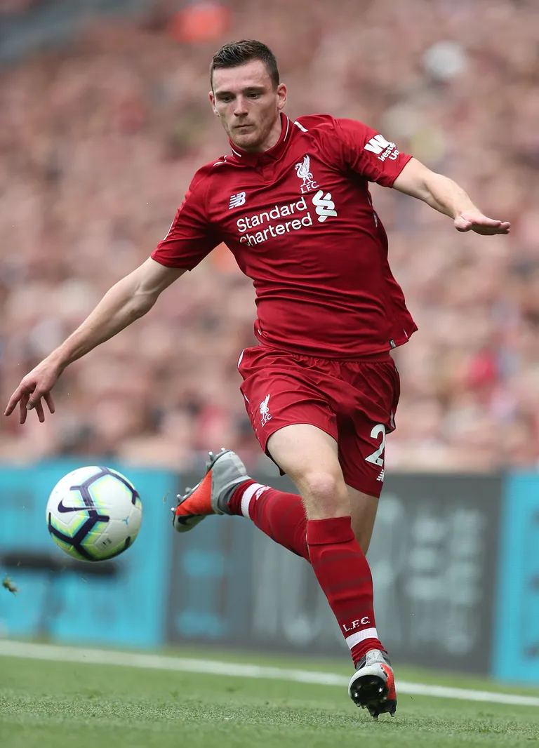 Liverpooli vasakkaitsja Andy Robertson.