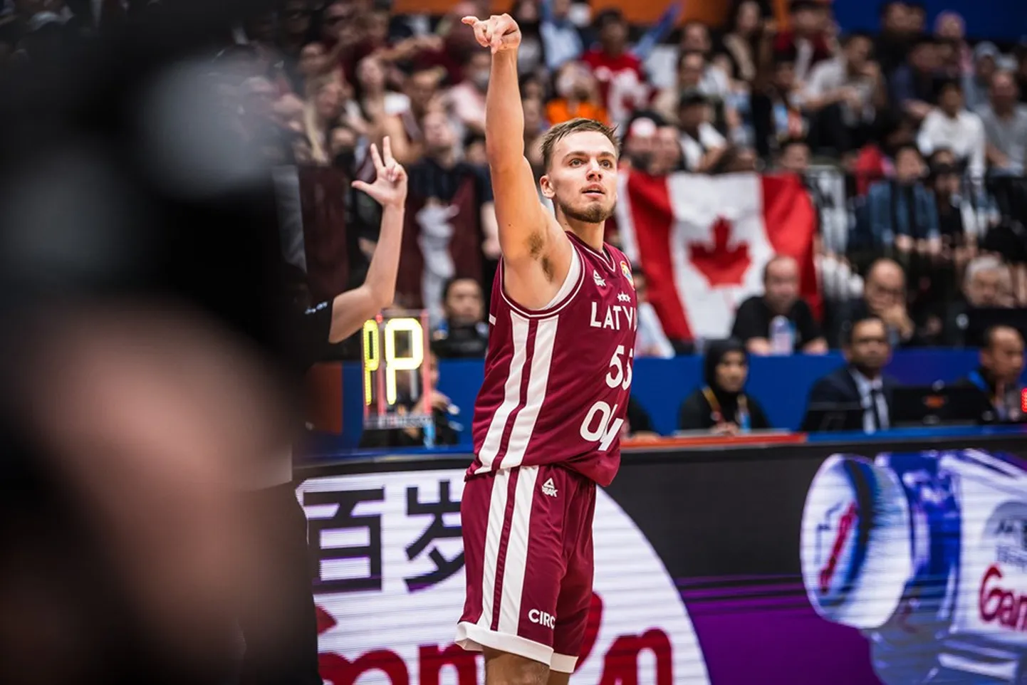 Latvijas basketbolists Artūrs Žagars