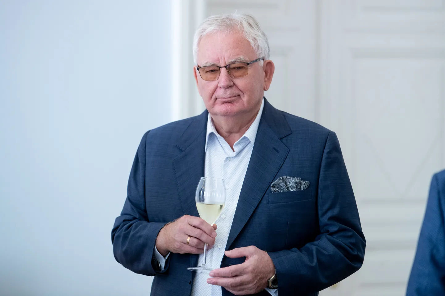 Tiit Vähi endiste peaministrite kohtumisel Stenbocki majas 2023. aasta suvel.
