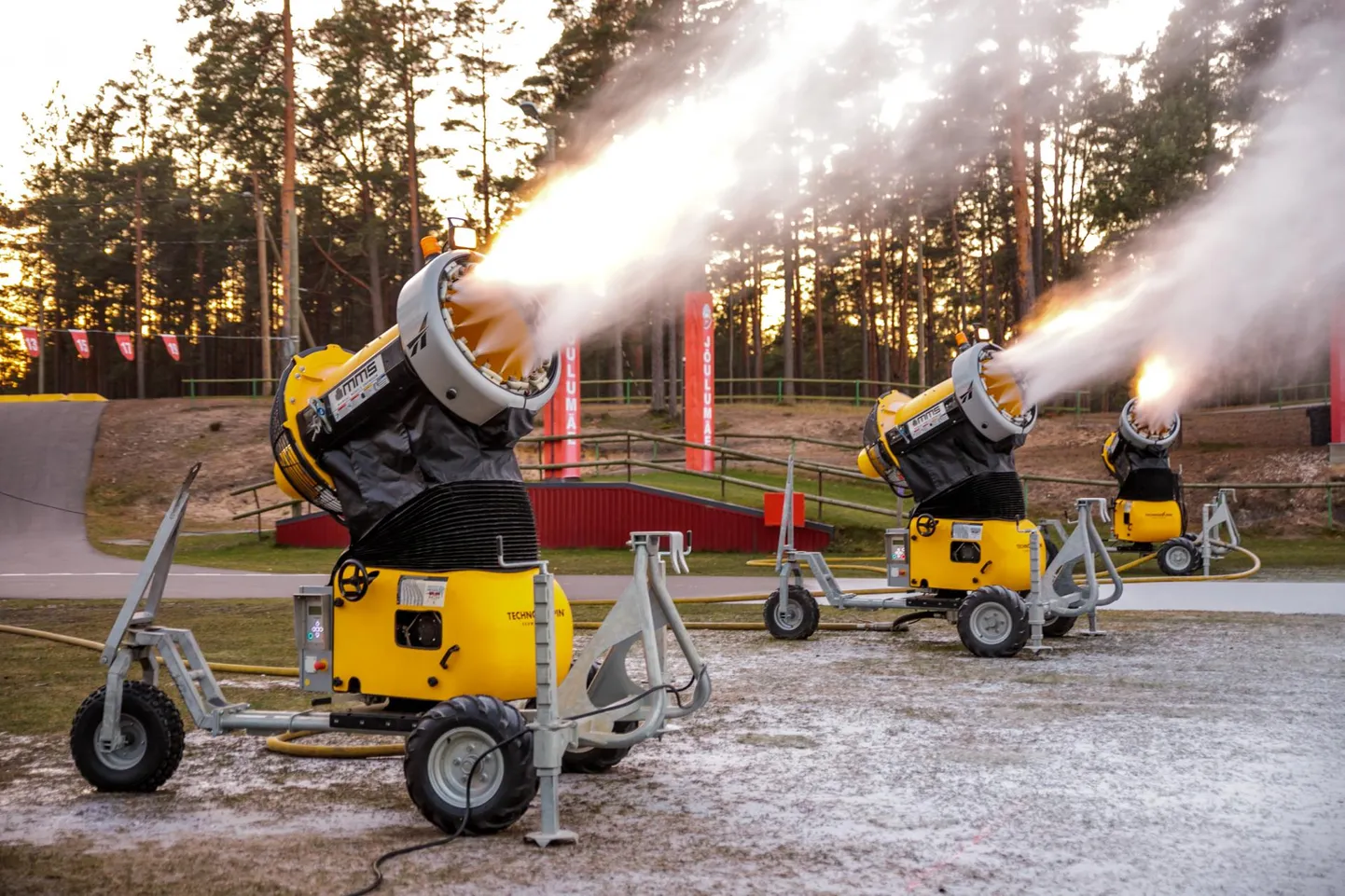 Eelmisel aastal pani Jõulumäel lumekahurid tööle detsembri esimeses pooles.