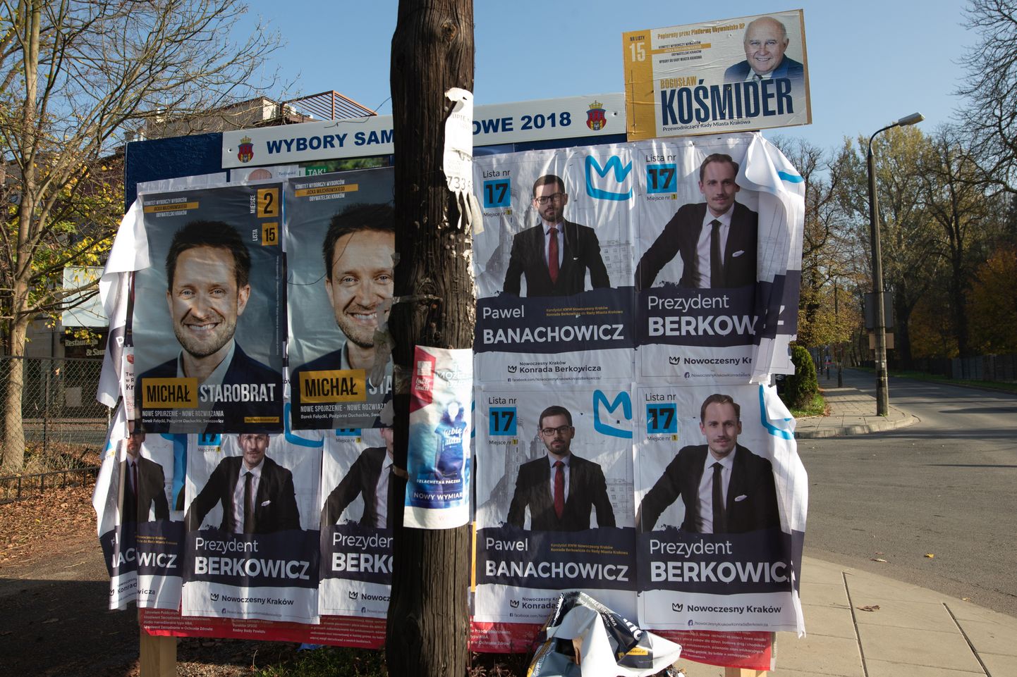 Kohalikud valimised Krakovis.