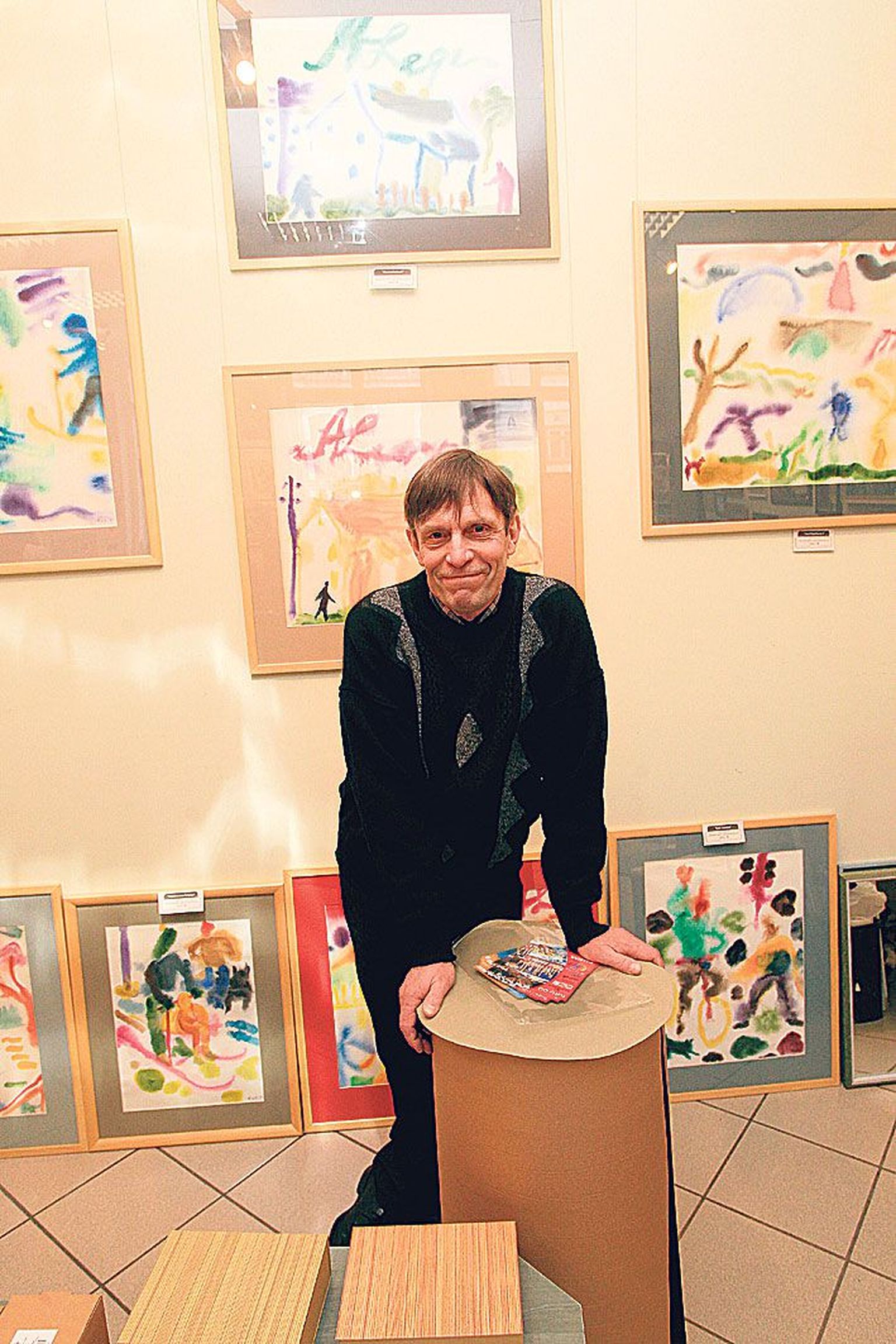 Kunstnik Ago Teedema avas näituse
«Paabulinn» Gildi galeriis
11. jaanuaril. Vaadata saab seda
10. veebruarini.