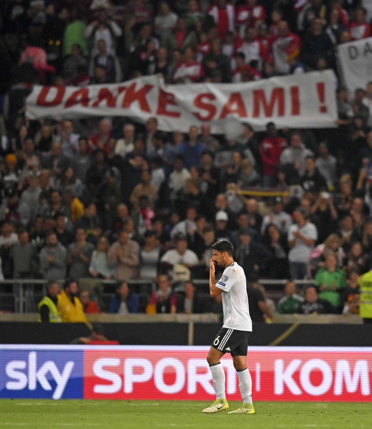 Saksamaa jalgpallikoondislane Sami Khedira.