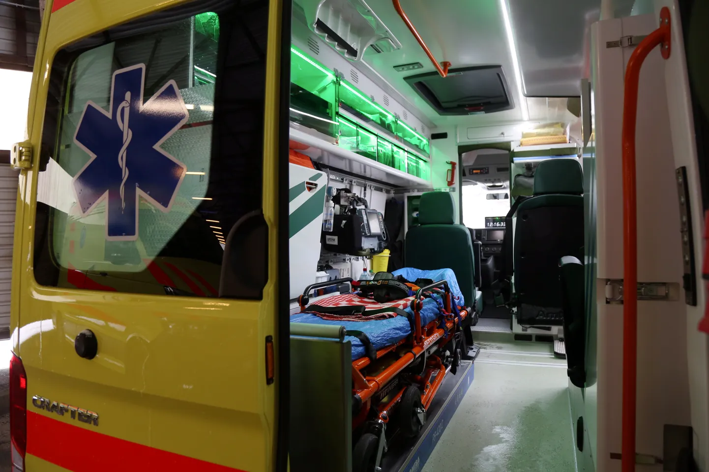 Jaunais Neatliekamās medicīniskās palīdzības dienesta operatīvais transportlīdzeklis. Ilustratīvs attēls.
