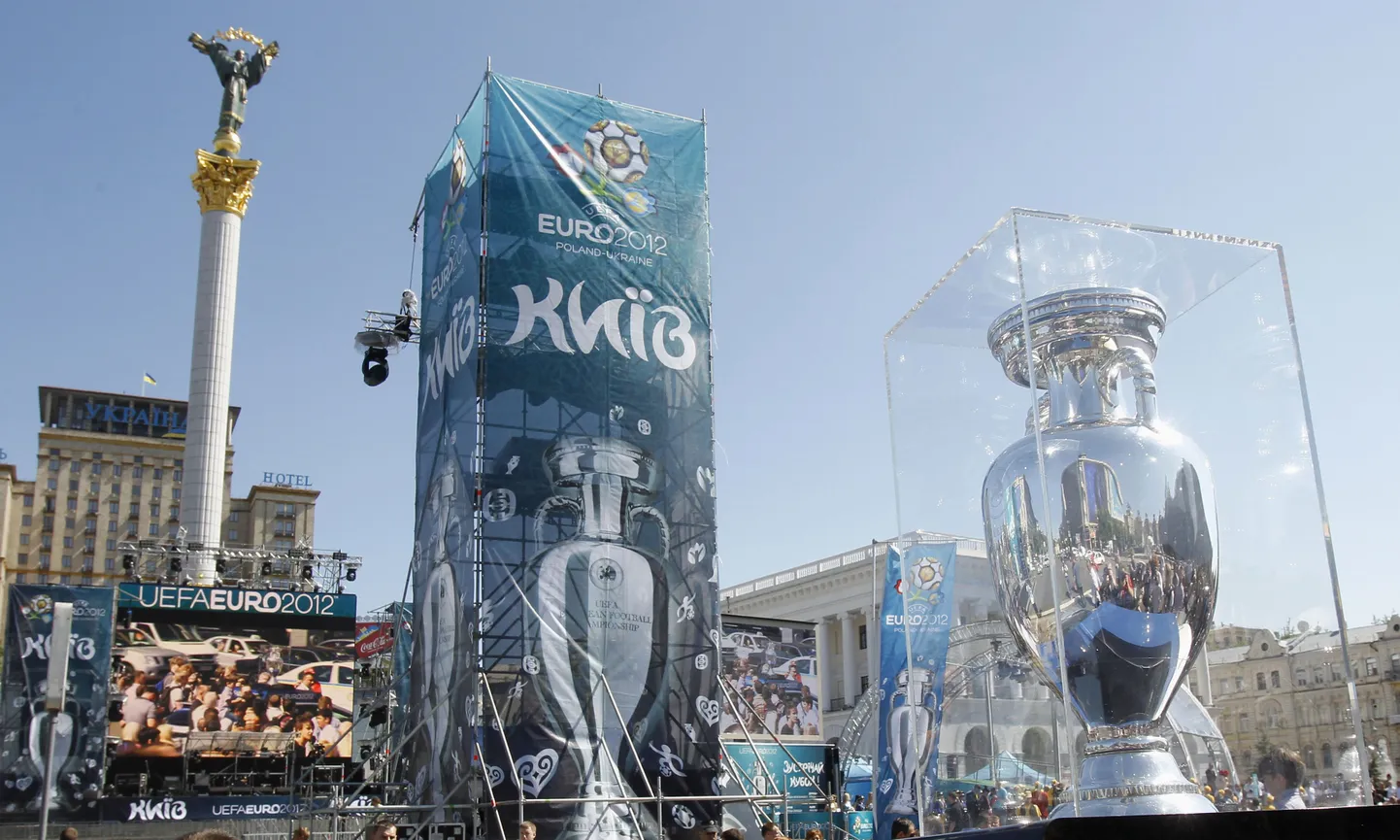 Киев во время Евро-2012.