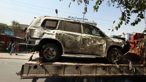 Afganistani asepresidendi autokolonni vastu tehti pommirünnak 