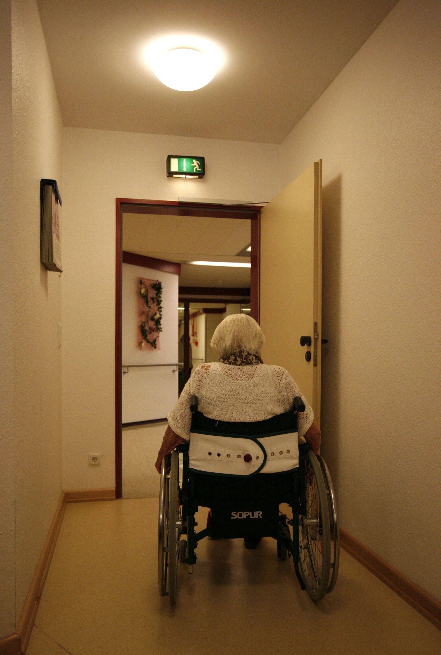 Dementsuse käes kannatav patsient Saksamaal Hamburgis asuvas hooldekodus