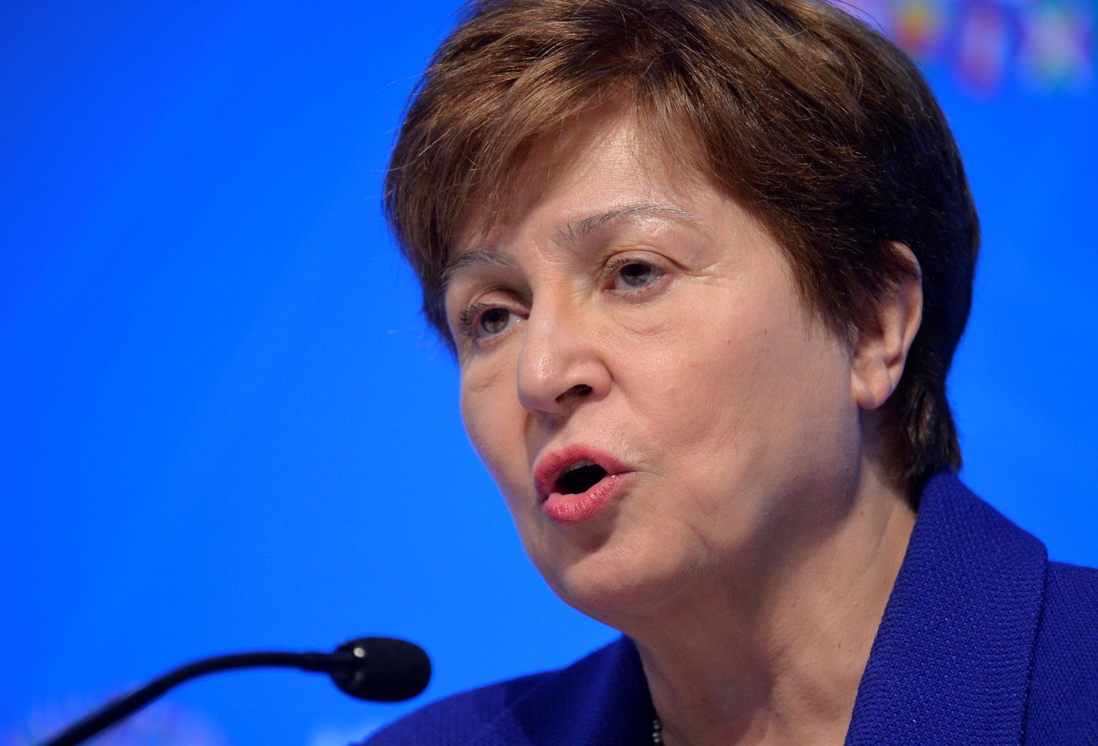 Starptautiskā Valūtas fonda (SVF) vadītāja Kristalina Georgijeva
