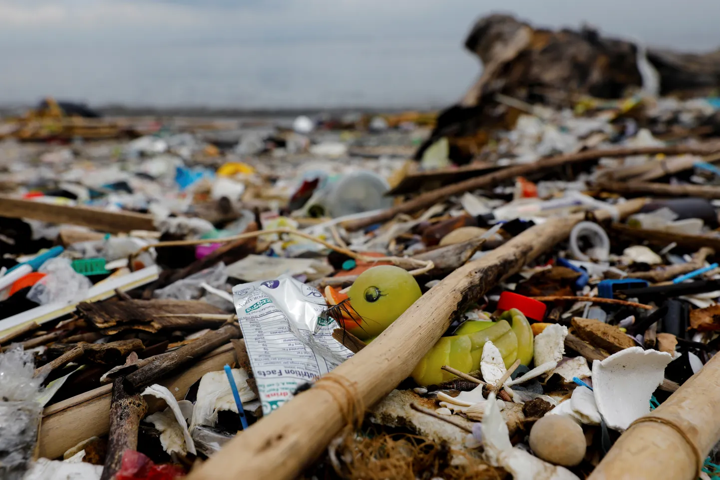 Eestis plastireostus nii väga silma ei jää, kuid paljudes riikides on olukord katastroofiline. Reostunud on ookeanid, jõed, järved ja hektarite kaupa maapinda sinna kuhjunud plasti prügimägedega. Fotol on plastprügi Parañaque'i linna ühel tehissaarel, Vabaduse saarel, Filippiinidel. 15. juuli 2019.