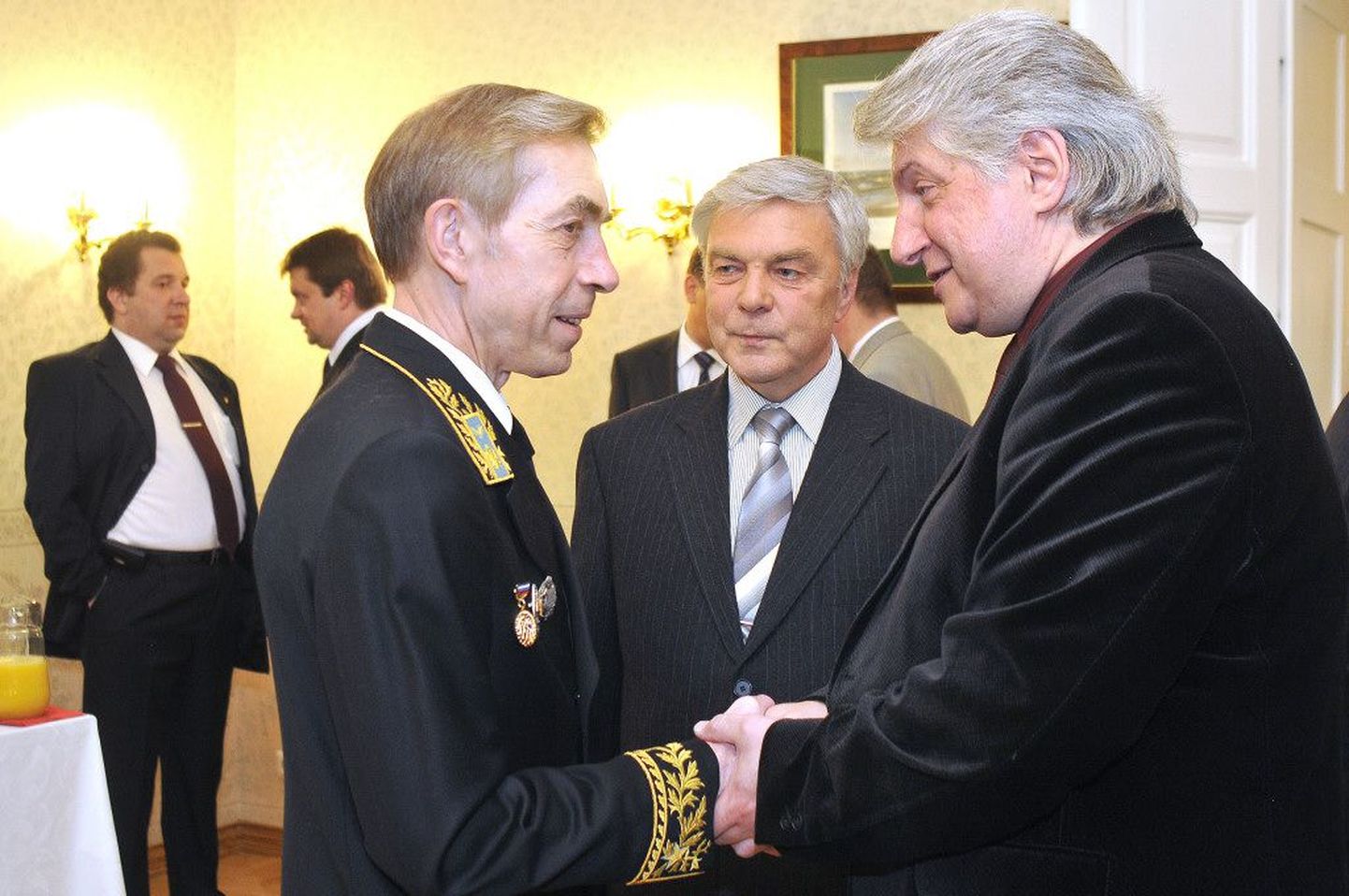 Прием Чрезвычайного и полномочного посла России в Эстонии Николая Успенского 11 июня 2010 г.