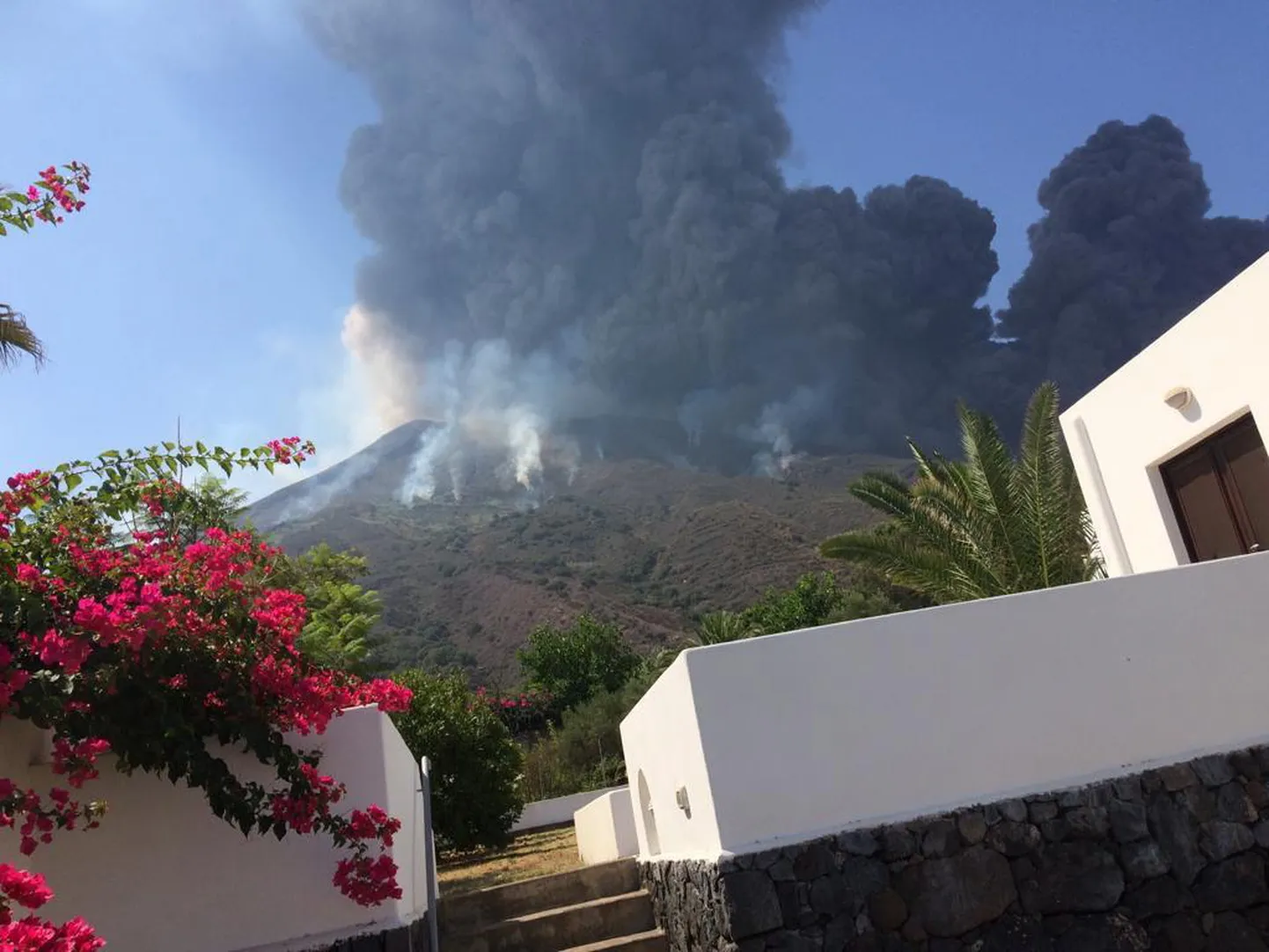 Itaalia Stromboli vulkaani purskamine