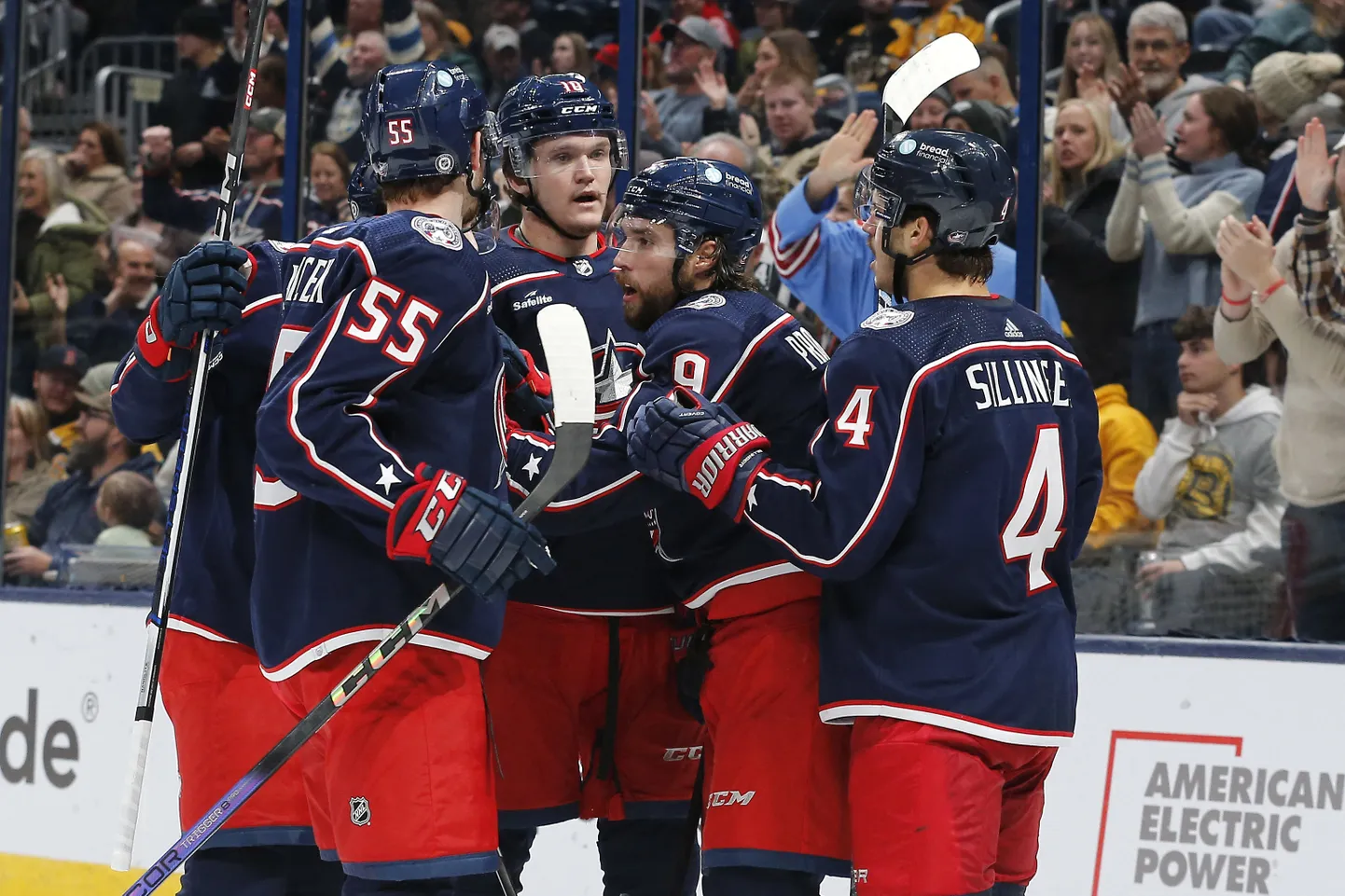 "Blue Jackets" hokejisti