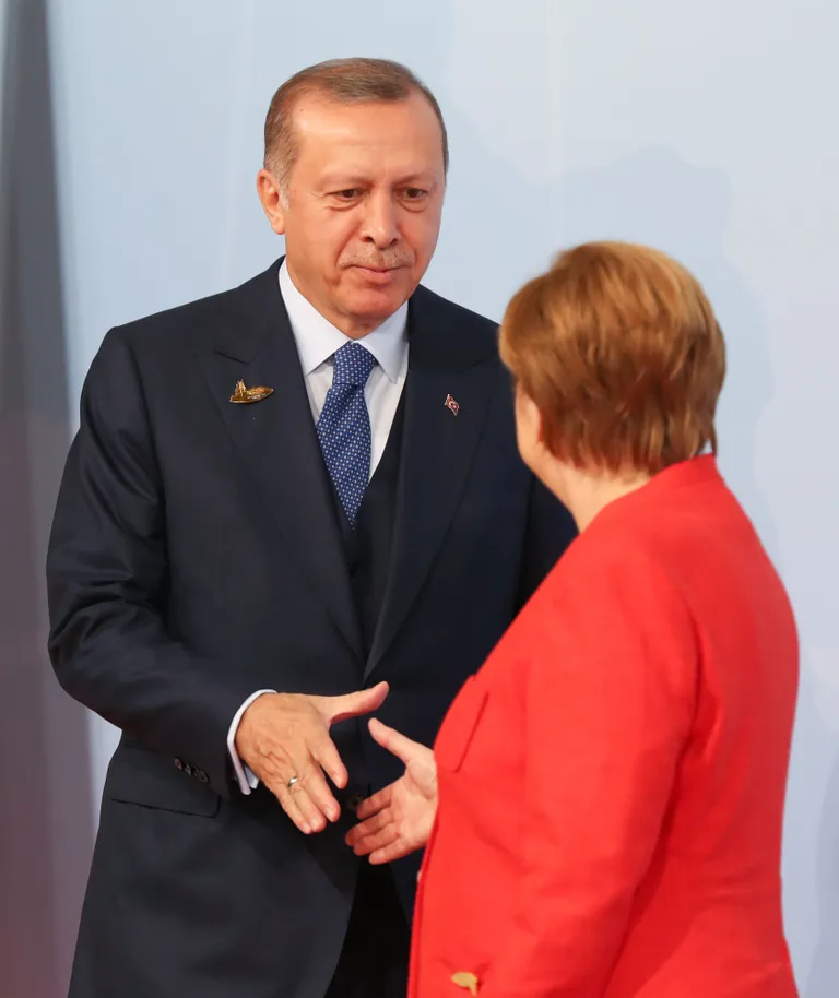 Angela Merkel ja Recep Tayyip Erdoğan