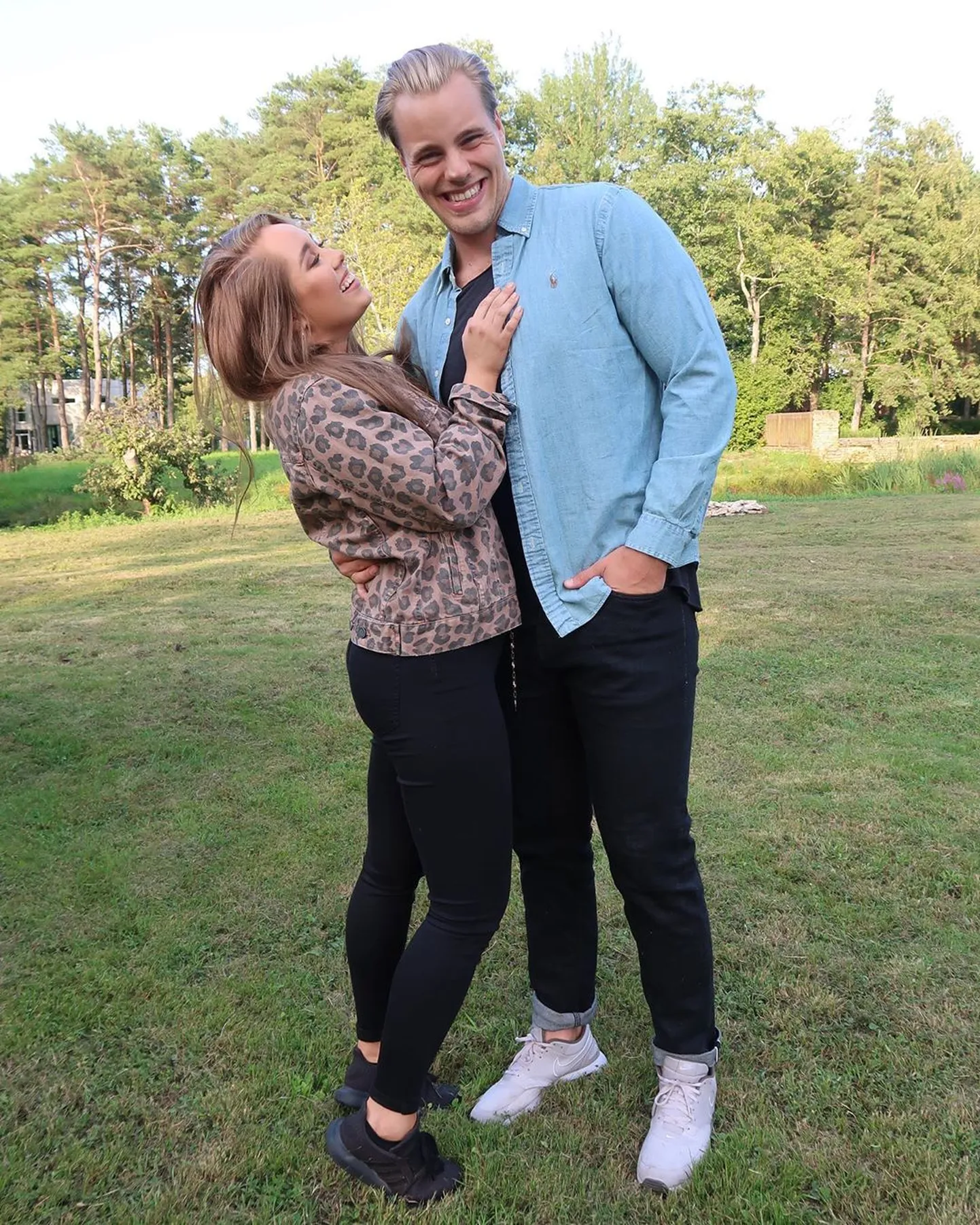 Joshua Viinalass ja Anett Viinalass.