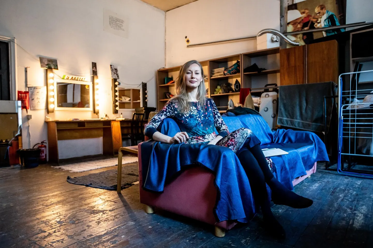 Kristina Norman Kanuti Gildi SAALi tagatoas.