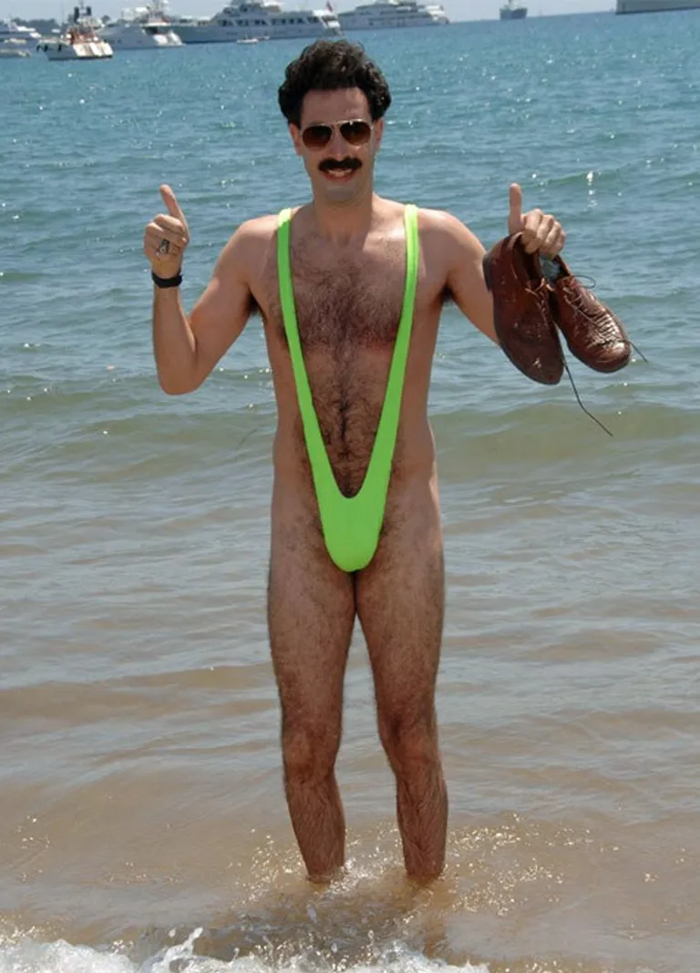 Briti koomiku Sacha Baron Coheni kehastatud tegelaskuju Borat. Борат