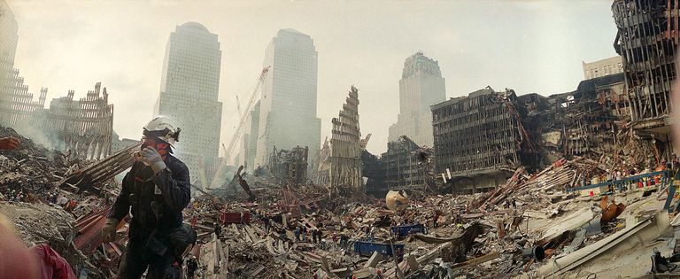 New Yorgi Maailma Kaubanduskeskuse kaksiktornide hävingupaik