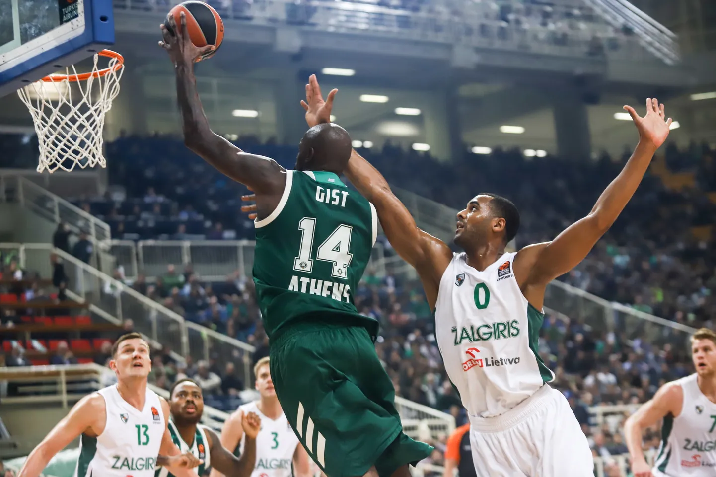 James Gist on üks Panathinaikose meeskonna haigestunutest.