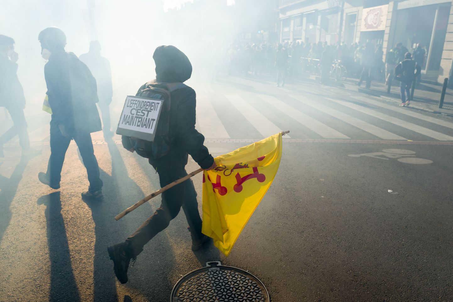 "Dzelteno vestu" protesti Francijā
