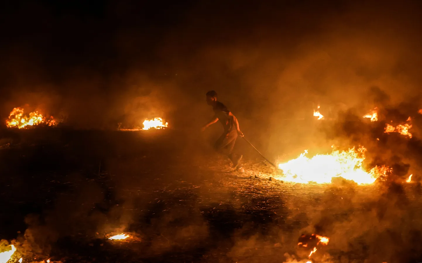 Gazast saadetud süüteõhupallid põhjustasid Iisraelis põlengud.