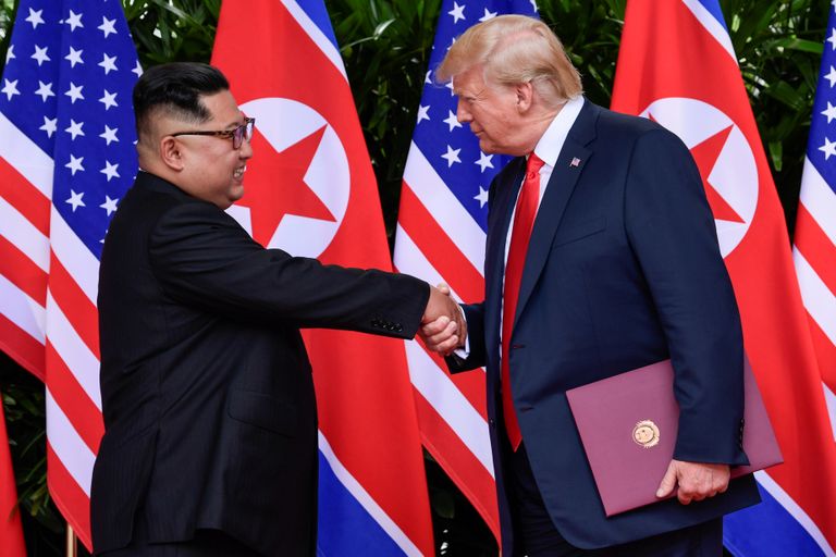 Ameerika Ühendriikide president Donald Trump ja Põhja-Korea liider Kim Jong-un kohtusid mullu suvel Singapuris.