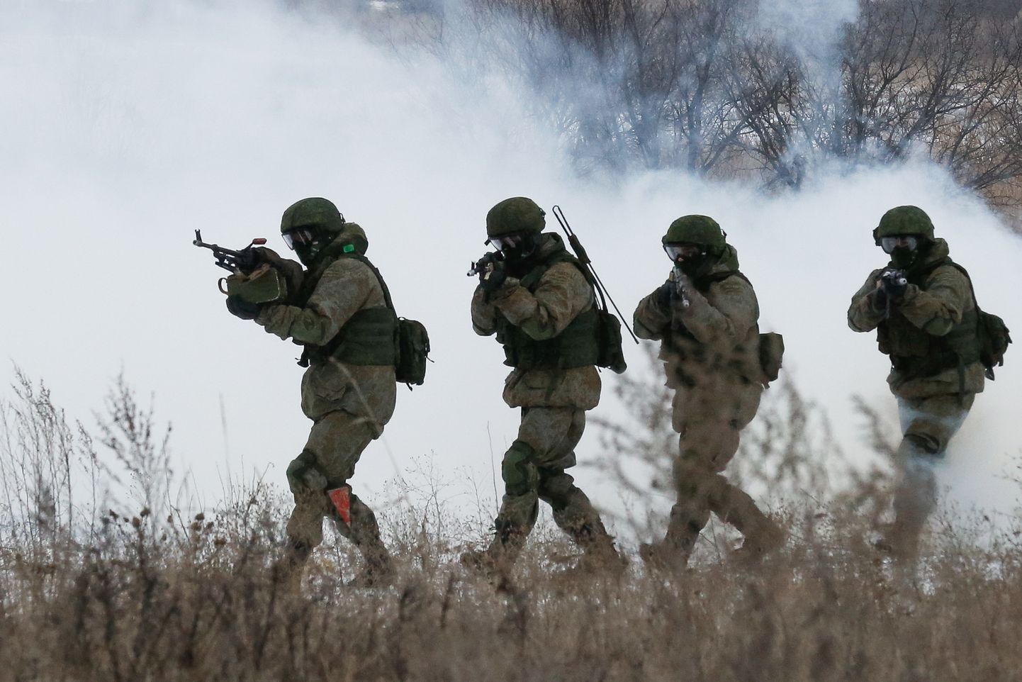 Venemaa sõdurid Rostovi lähedal.
