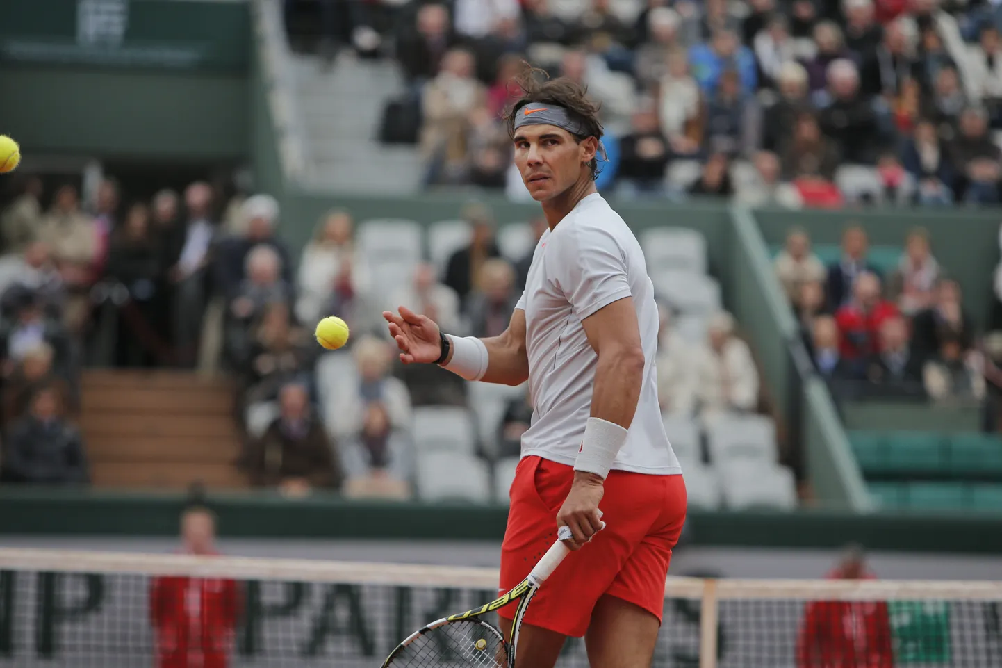 Rafael Nadal tänasel mängul.