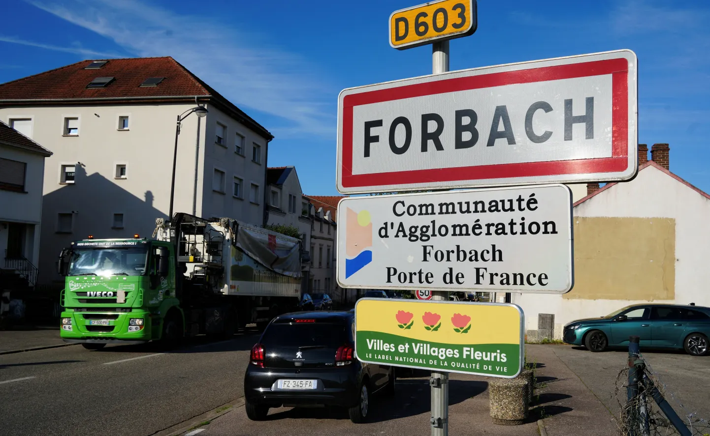 Ida-Prantsusmaal asuv Forbach, kus sakslannast naine süüdistas oma meest vangistamises. Politsei ja prokurör lükkasid selle ümber