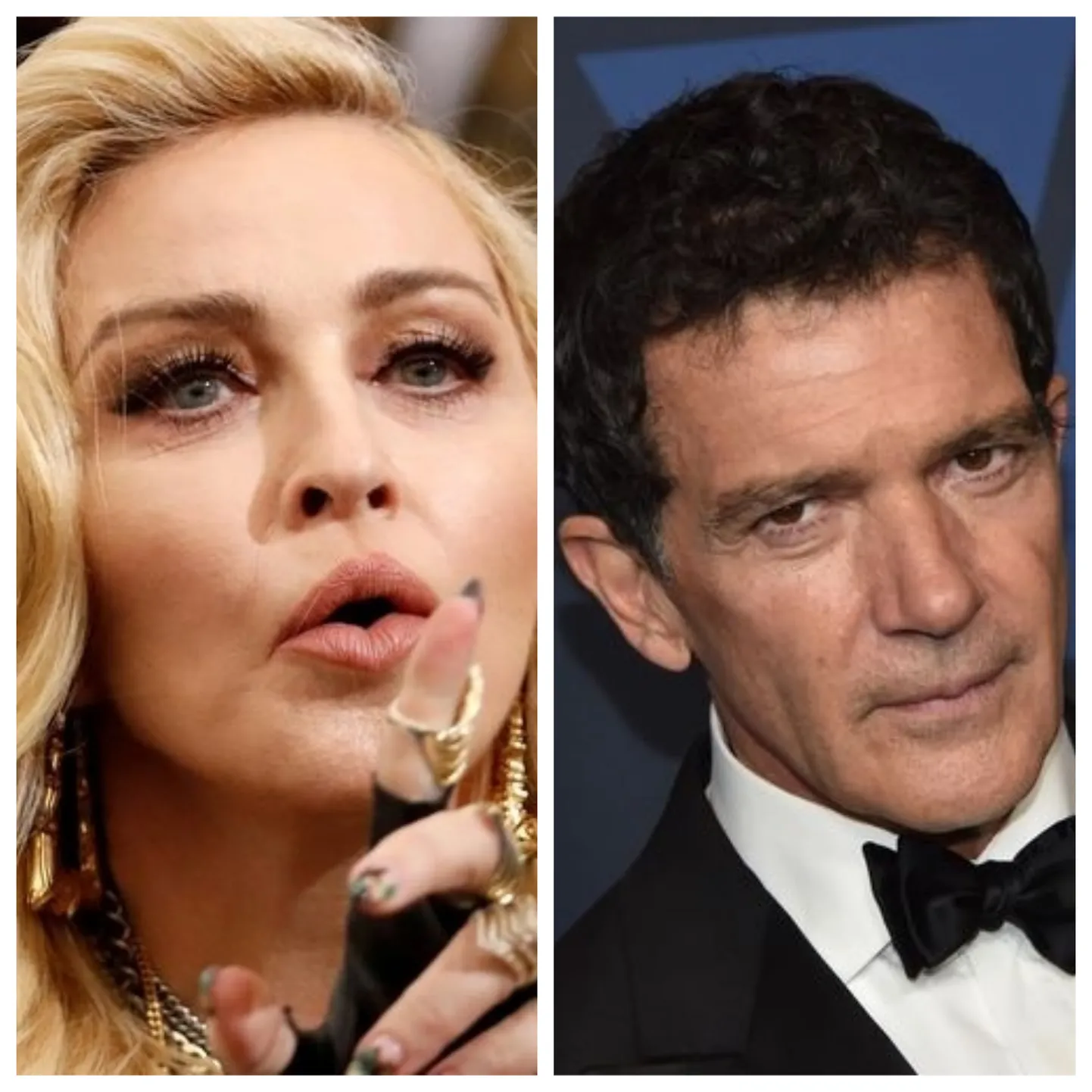 Madonna ja Antonio Banderas.