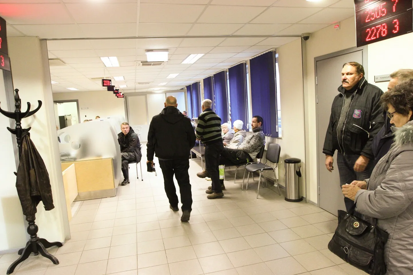 Ida prefektuuri kodakondsus- ja migratsioonibüroo Rakvere teeninduses tuli kolmapäeva pärastlõunal järjekorras oodata vähem kui tunni.