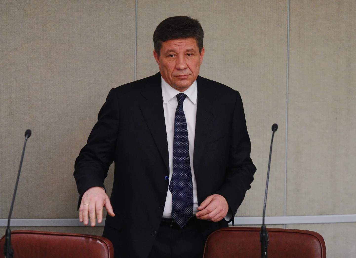 Vladimir Popovkin tänavu oktoobris.